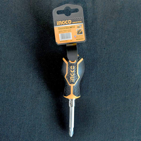 Κατσαβίδι Νάνος Διπλό 2 σε 1 INGCO AKISD0202