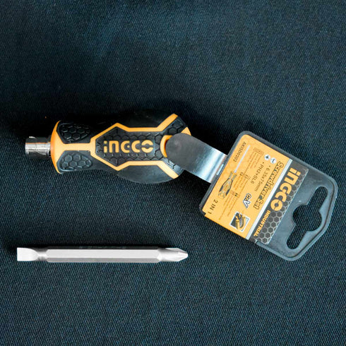 Κατσαβίδι Νάνος Διπλό 2 σε 1 INGCO AKISD0202