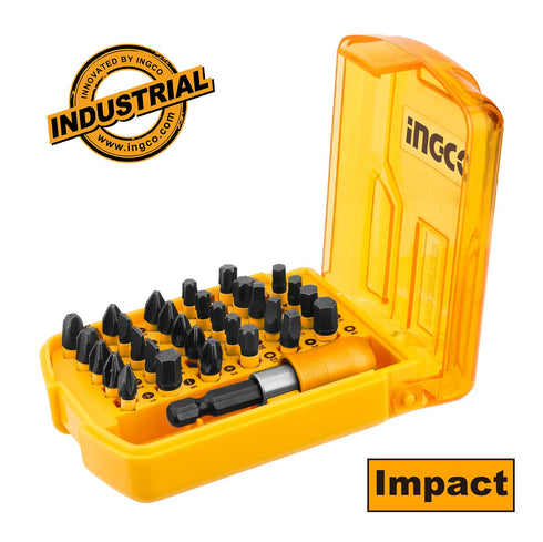 Κατσαβιδόμυτες 25mm Impact Σετ 30 τεμ. INGCO AKSD68303