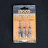 Καρυδάκια 1/4" Μαγνητικά 8mm 3 τεμ. INGCO AMN0831