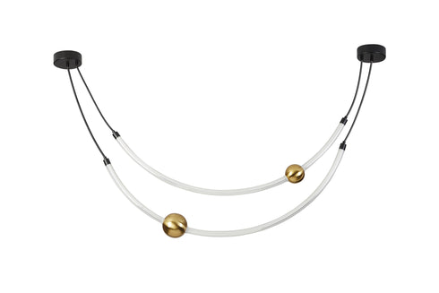 ARlight CCC 705-1 ΟΡΟΦΗΣ LED 2 ΗΜΙΚΥΚΛΙΟΙ ΣΩΛΗΝΕΣ