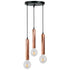 PDC 6445-3 CO PENDANT MULTIPLE LIGHTING ARlight EXCLUSIVE COLLECTION WITH COPPER TUBES (3 LAMPS)
