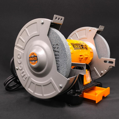 Ηλεκτρικός Δίδυμος Τροχός Πάγκου 150W INGCO BG61502