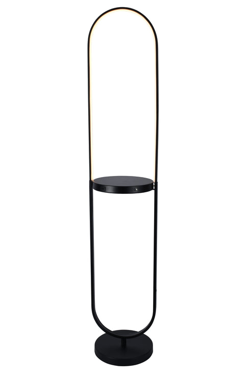 ARlight FLC 8032 ΔΑΠΕΔΟΥ ΜΕ ΡΑΦΙ + USB + ΔΙΑΚΟΠΤΗ ΑΦΗΣ ΜΑΥΡΟ ΟΒΑΛ