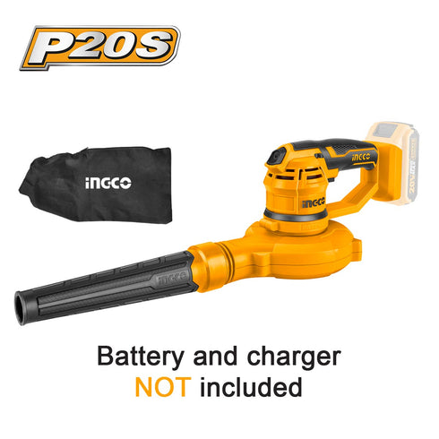 Φυσητήρας Μπαταρίας 20V Li-Ion SOLO 3 θέσεων INGCO CABLI2001