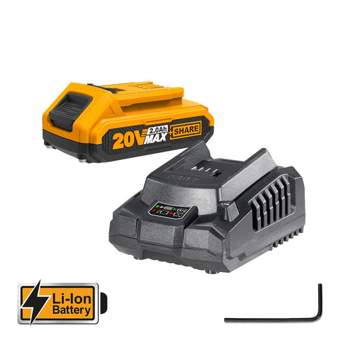 Μίνι Τροχός Κοπής Μπαταρίας 76mm 20V Li-Ion INGCO CAGLI76017