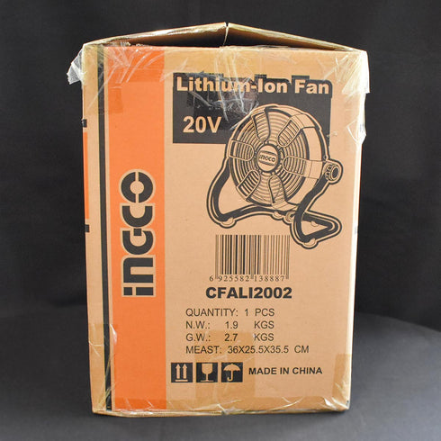Ανεμιστήρας Μπαταρίας 20V Li-Ion SOLO INGCO CFALI2002