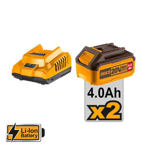 Εργαλεία Μπαταρίας 20V Li-Ion Σετ 5 τεμ. + Δώρo INGCO CKLI2019