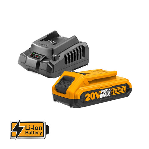 Πολυμηχάνημα 2 σε 1 Μπαταρίας 20V Li-Ion INGCO CPTS201681