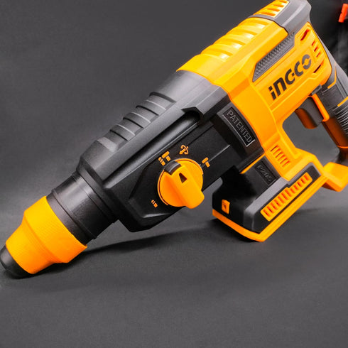 Πιστολέτο Περιστροφικό Κρουστικό Σκαπτικό Μπαταρίας 20V Li-Ion 2.5J INGCO CRHLI202289