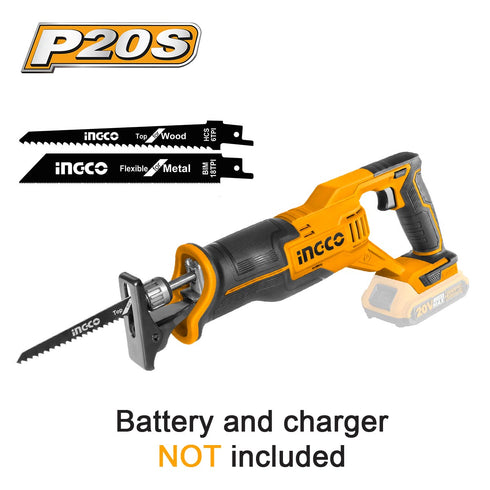 Σπαθόσεγα Μπαταρίας 20V Li-Ion SOLO INGCO CRSLI1152