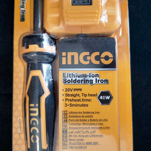 Κολλητήρι Μπαταρίας 20V Li-Ion SOLO INGCO CSILI2001