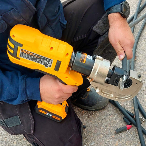 Υδραυλική Πρέσα Καλωδίων Μπαταρίας 20V Li-Ion INGCO CTLI2002