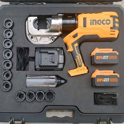 Υδραυλική Πρέσα Καλωδίων Μπαταρίας 20V Li-Ion INGCO CTLI2002