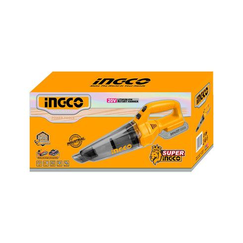 Σκούπα Αυτοκινήτου Μπαταρίας 20V Li-Ion INGCO CVLI20126