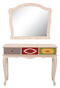 TGR-E-08 COLOR PAINTED DRESSING SET WITH MIRROR