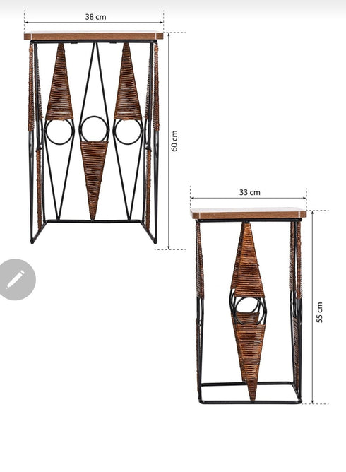 ARlight TEC - 03 ΒΟΗΘ. ΤΡΑΠΕΖΑΚΙΑ 2ΤΜΧ ΤΕΤΡΑΓΩΝΑ ΜΕΤΑΛΛΟ+ΞΥΛΟ+ΥΔΡΟΦΟΒΟ ΧΑΡΤΙ Τ.ΜΠΑΜΠΟΥ