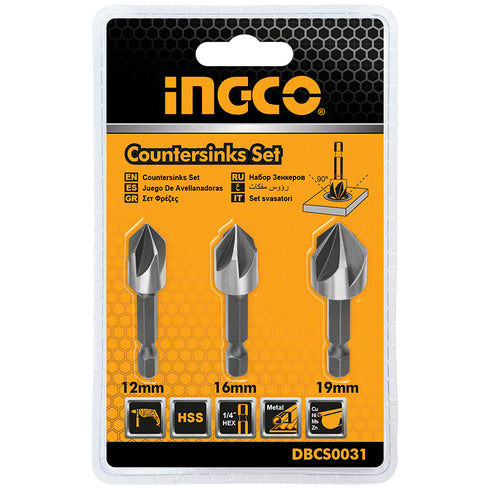 Set of 3 pcs. Metal Cutters INGCO DBCS0031