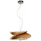 PDC 4466 PENDANT SINGLE LIGHT ARLIGHT WITH WOODEN TRIANGLE PARTS IN ROTARY SCALE LAYOUT