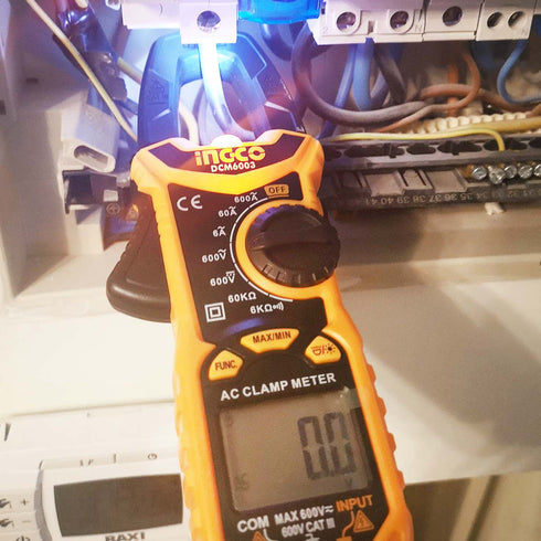 Αμπεροτσιμπίδα Ψηφιακή INGCO DCM6003