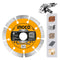 Διαμαντόδισκο Δομικών Γενικής Χρήσης 115mm INGCO DMD011152M