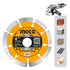 Διαμαντόδισκο Δομικών Γενικής Χρήσης 115mm INGCO DMD011152M