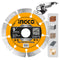 Διαμαντόδισκο Δομικών Γενικής Χρήσης 230mm INGCO DMD012302M