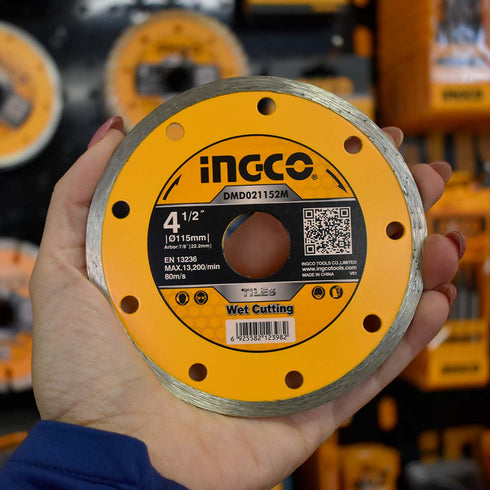 Διαμαντόδισκος Πλακιδίων 115mm INGCO DMD021152M