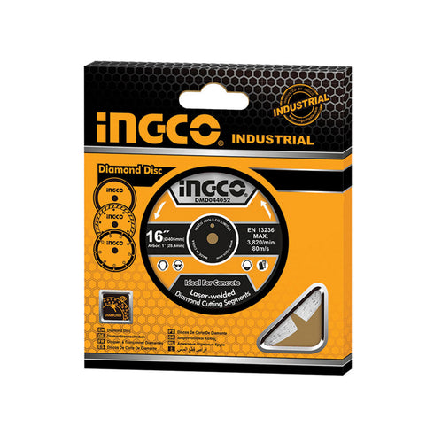 Διαμαντόδισκος Ασφαλτου 405mm INGCO DMD064051