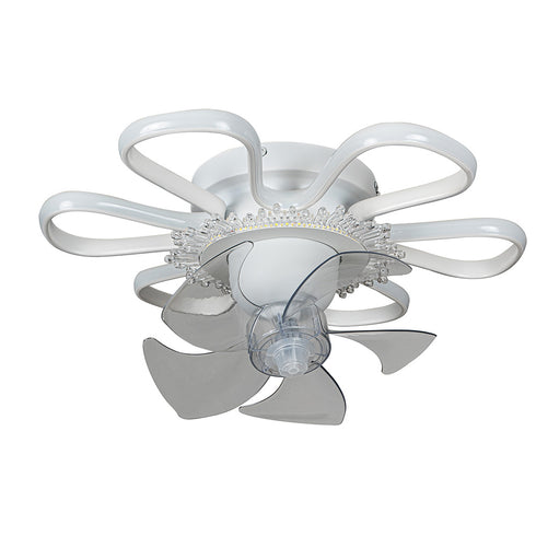 ARlight CFC 9506 WΗ ΑΝΕΜΙΣΤΗΡΑΣ ΟΡΟΦΗΣ ΜΑΡΓΑΡΙΤΑ ΜΕ LED ΦΩΤΙΣΜΟ+CONTROL