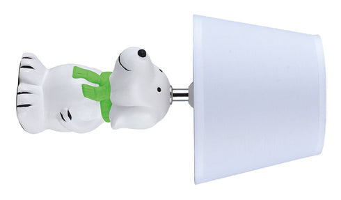 ARlight TLC 6014 ΠΟΡΤΑΤΙΦ ΚΕΡΑΜΙΚΟ ΣΚΥΛΑΚΙ ΜΕ ΛΕΥΚΟ ΚΑΣΚΟΛ