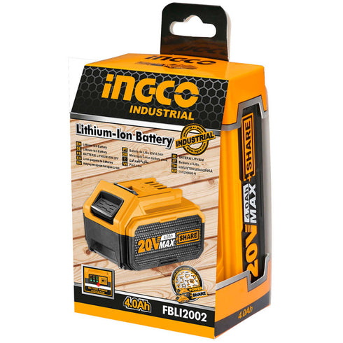 Μπαταρία 20V 4.0Ah Li-Ion INGCO FBLI2002