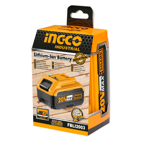 Professional Battery 20V 5.0Ah Li-Ion INGCO FBLI2003
