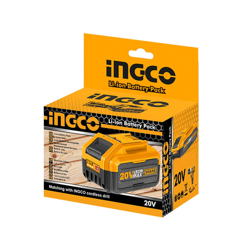 Μπαταρία 20V 6.0Ah Li-Ion INGCO FBLI2060