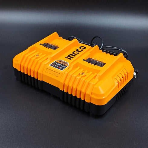 Ταχυφορτιστής 2 Θέσεων 2x20V 4A INGCO FCLI2034E