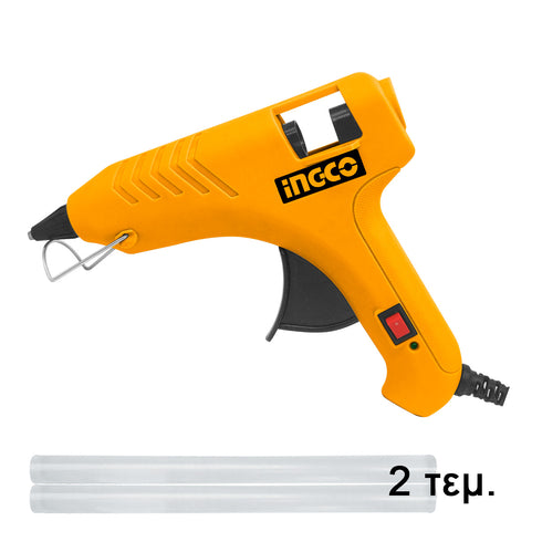Ηλεκτρικό Πιστόλι Θερμόκολλας 100W INGCO GG6008