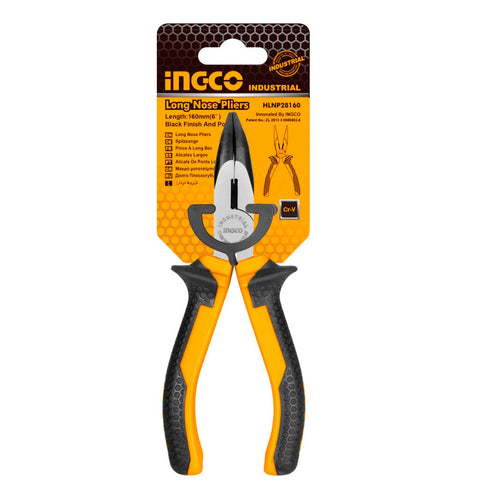 Μυτοτσίμπιδο 160mm Κυρτό INGCO HBNP28168