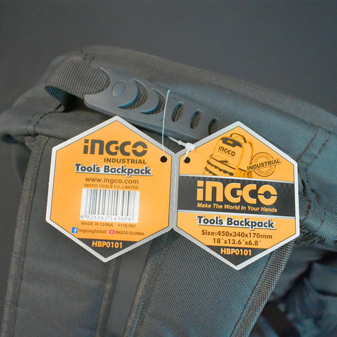 Εργαλειοθήκη Σακίδιο Πλάτης INGCO HBP0101