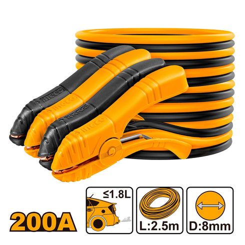 Καλώδια Μπαταριών 200A INGCO HBTCP2001