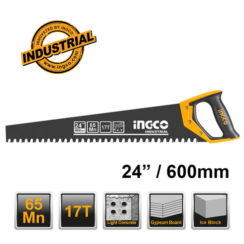 Σεγάτσα Δομικών 600mm INGCO HCBS016001