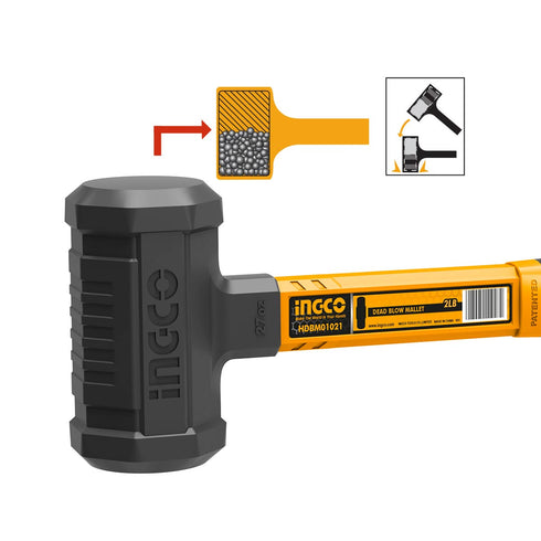 Ματσόλα Αντιεκρηκτική - Βαριοπούλα 800g INGCO HDBM01028