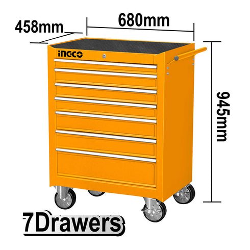 Κενός Εργαλειοφόρος με 7 Συρτάρια INGCO HDTC02071P