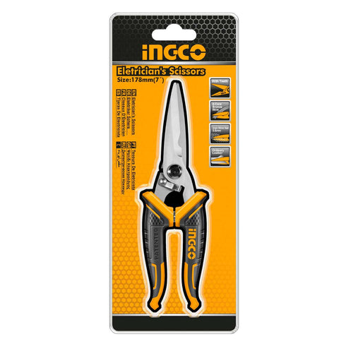 Ψαλίδι Πολλαπλών Χρήσεων 180mm INGCO HES0187