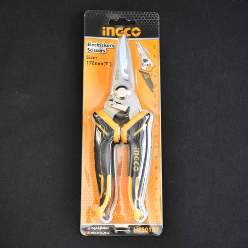 Ψαλίδι Πολλαπλών Χρήσεων 180mm INGCO HES0187