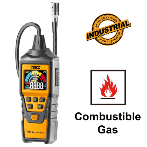 Ψηφιακός Ανιχνευτής Διαρροής Αερίων INGCO HETGA01