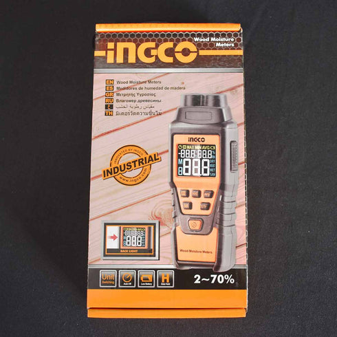 Ψηφιακός Μετρητής Υγρασίας Ξύλων και Δομικών Υλικών INGCO HETWM01