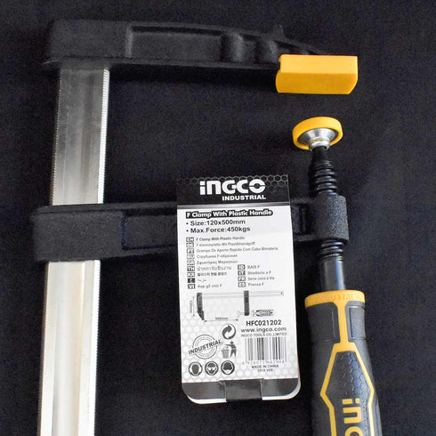 Σφιγκτήρας Μαραγκών Βαρέος Τύπου 120x500mm INGCO HFC021202