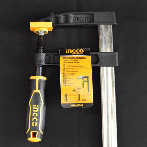 Σφιγκτήρας Μαραγκών Βαρέος Τύπου 120x800mm INGCO HFC021203