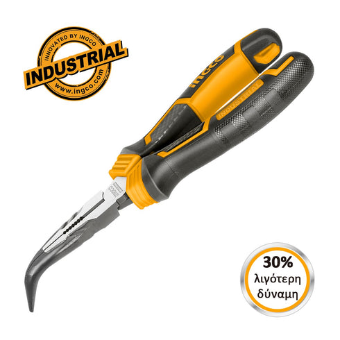 Μυτοτσίμπιδο Βαρέος Τύπου 200mm Κυρτό INGCO HHBNP28201