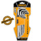 Professional Set of Allen Wrenches 1.5-10mm Ball INGCO HHK12091